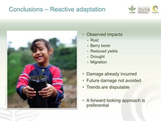 Coffee and climate change