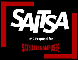 IMC Proposal for
 