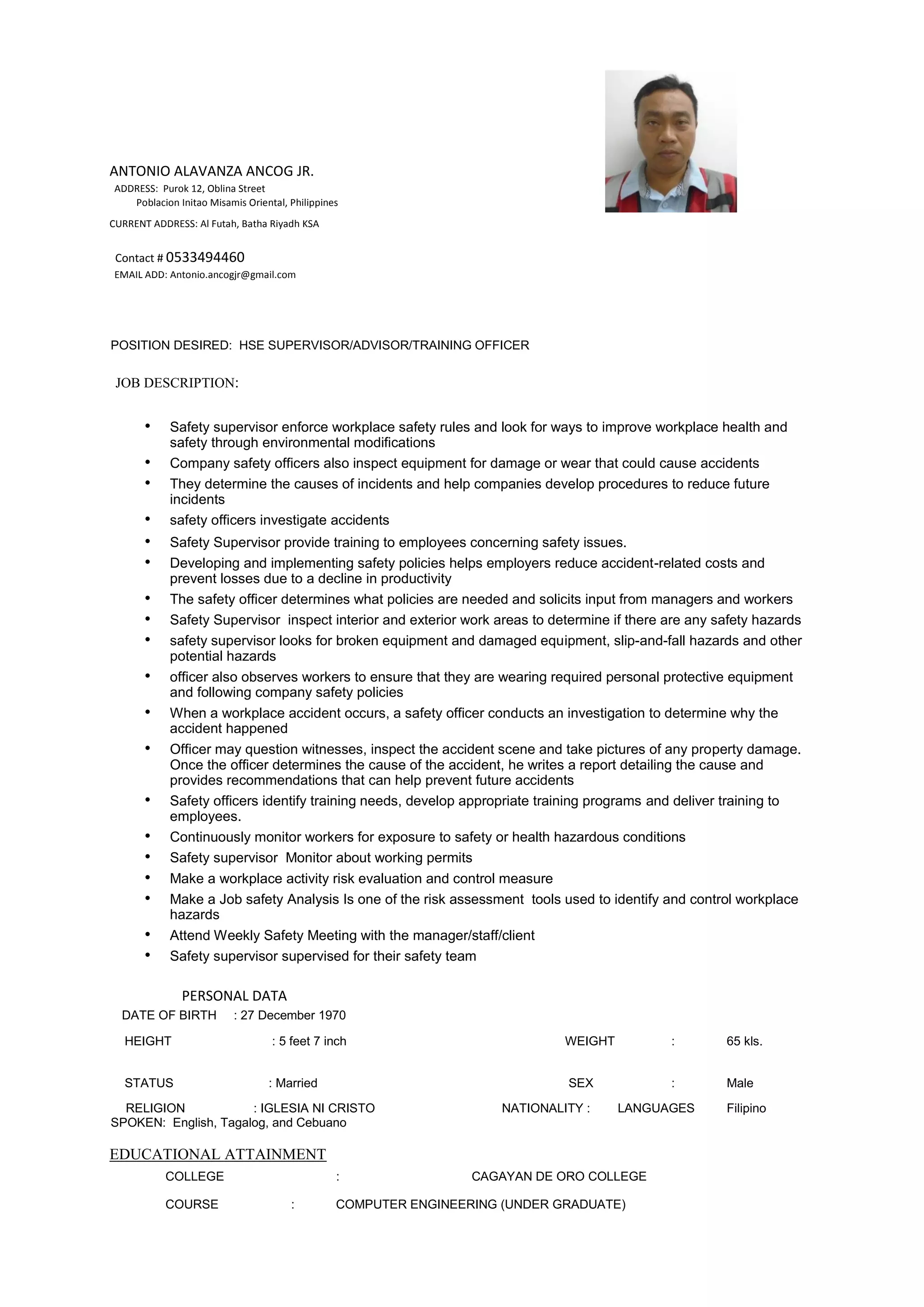 My Resume PDF My Resume PDF