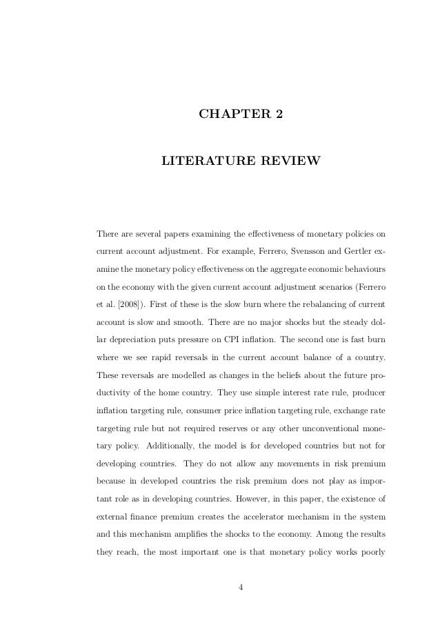 Master thesis exchange rate