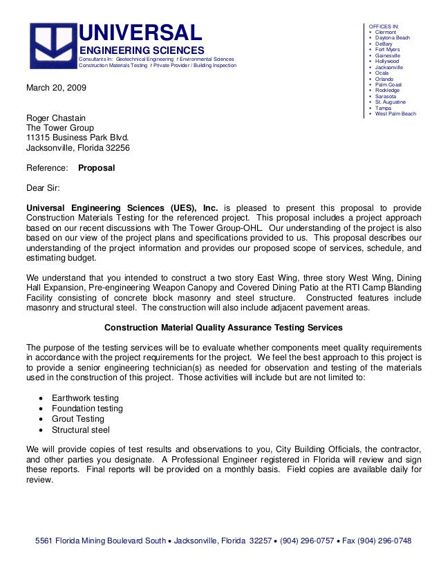 ues lump sum proposal pdf