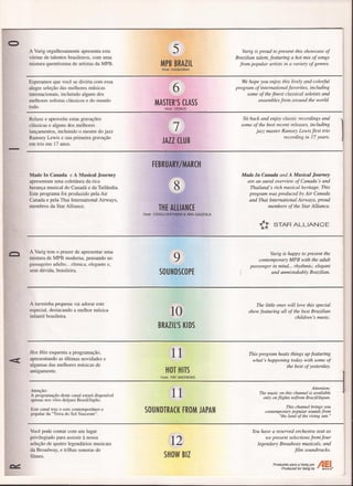 ENTERTAINMENT GUIDE VARIG_THAISSA FISCHER