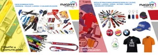 CINTAS ESTAMPADAS PORTA:
CREDENCIAL / CELULAR / LLAVEROS / O CUALQUIER APLICACIÓN
Diseño y
Comunicación
ARTICULOS PUBLICITARIOS (DIFERENTES MODELOS Y CALIDAD)
ESFEROS - LLAVEROS - GORRAS - BOTONES - CAMISETAS
SUBLIMACIÓN Y ESTAMPADO
Diseño y
Comunicación
 