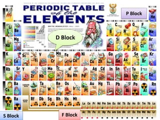 S Block
D Block
P Block
F Block
 