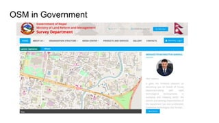 OSM in Government
 