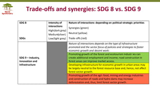 Decent work and economic growth: Potential impacts of SDG 8 on forests ...