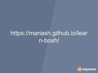 https://mariash.github.io/lear
n-bosh/
 