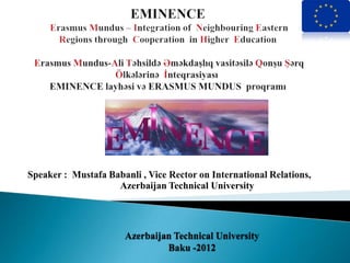 Azerbaijan Technical University
 