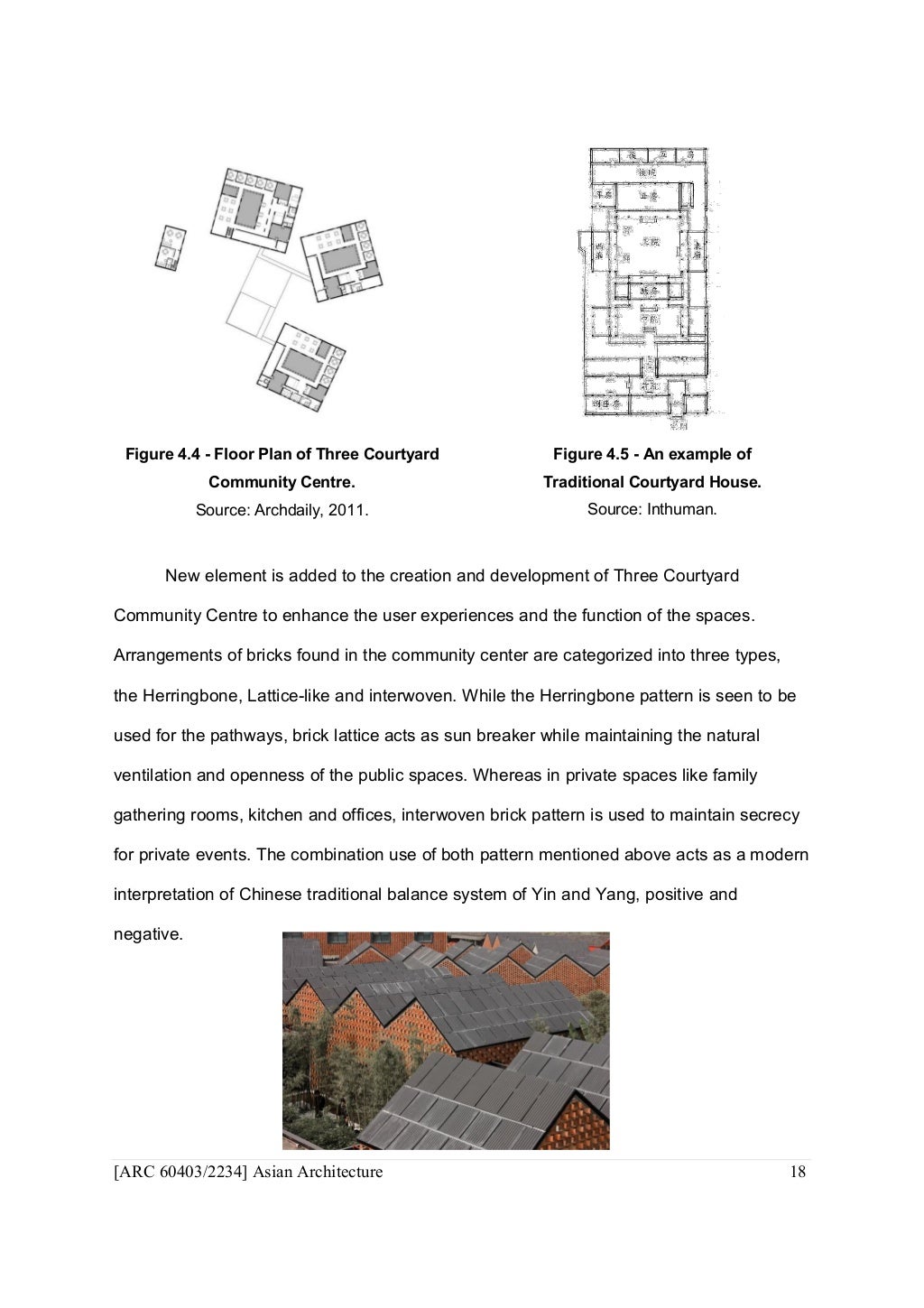 Community center architecture plan image