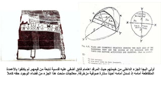 ‫قيمهم‬ ‫من‬ ‫نابعة‬ ‫قدسية‬ ‫عليه‬ ‫أضفي‬ ‫فائق‬ ‫اهتمام‬ ‫المرقد‬ ‫حيث‬ ‫خيمتهم‬ ‫من‬ ‫الداخلي‬ ‫الجزء‬ ‫البجا‬ ‫أولي‬
.
‫يكتف‬ ‫لم‬
‫باألعمدة‬ ‫وا‬
‫مزخرفة‬ ‫صوفية‬ ‫ستارة‬ ‫ا‬‫ا‬‫أحين‬ ‫أمامه‬ ‫تسدل‬ ‫إذ‬ ‫أمامه‬ ‫المتقاطعة‬
.
‫ك‬ ‫حقه‬ ‫الوجود‬ ‫فضاء‬ ‫من‬ ‫الجزء‬ ‫هذا‬ ‫منحت‬ ‫معالجات‬
‫ا‬‫ال‬‫ام‬
 