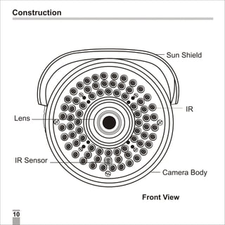 Avtron IR Bullet Camera Aa 4549 p-6049-vsr7-manual