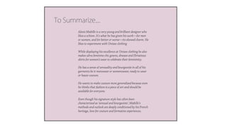 Alexis Mabille in details