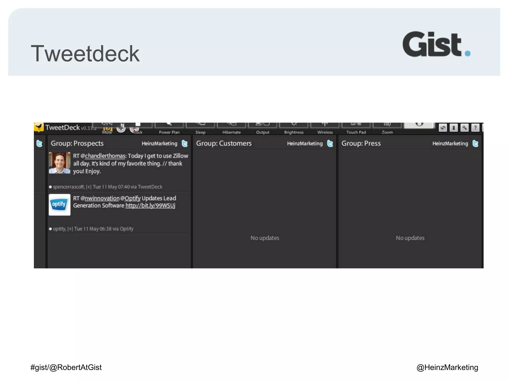 Direct sales tactics