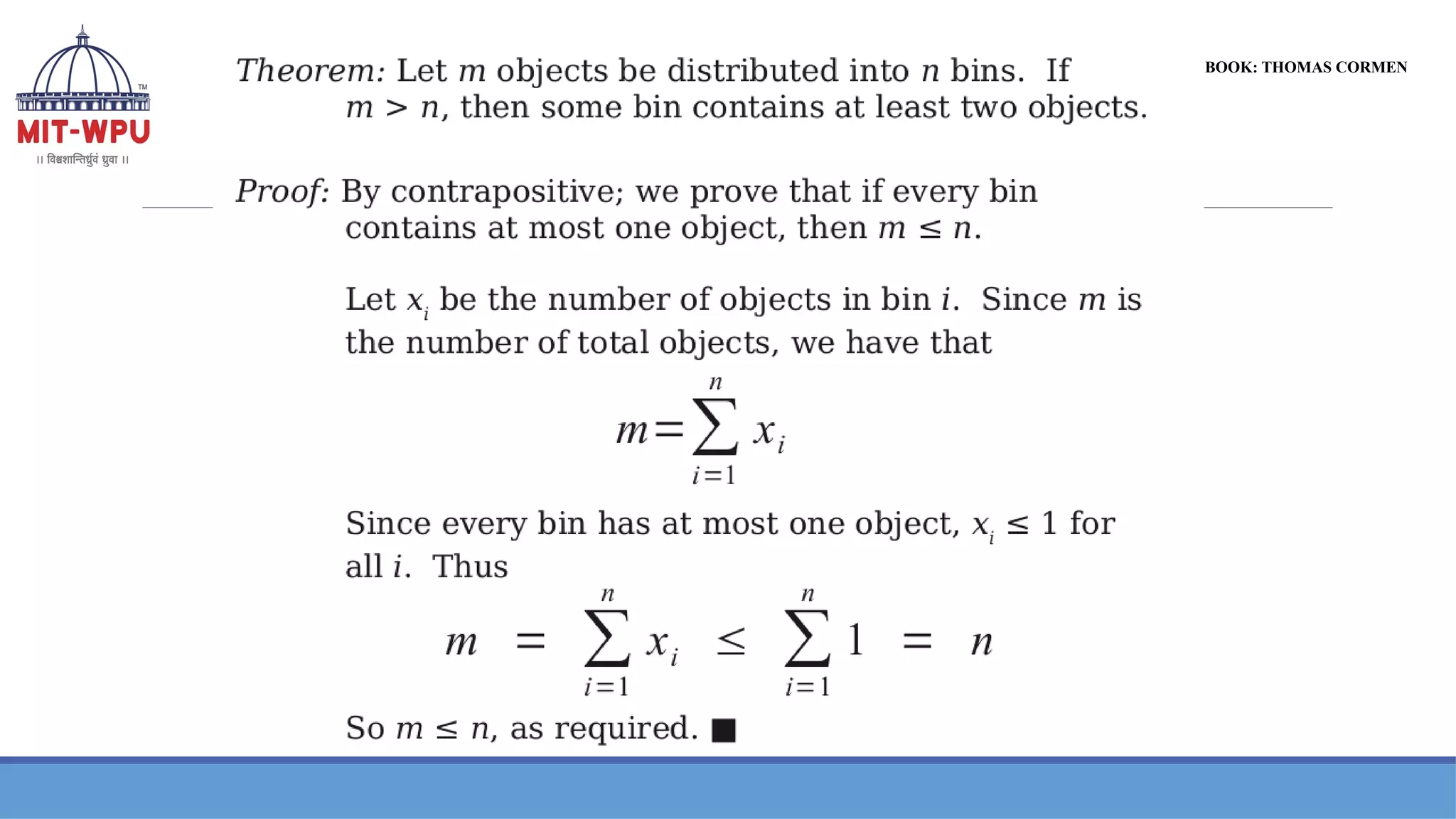 REF BOOK: THOMAS CORMEN
 