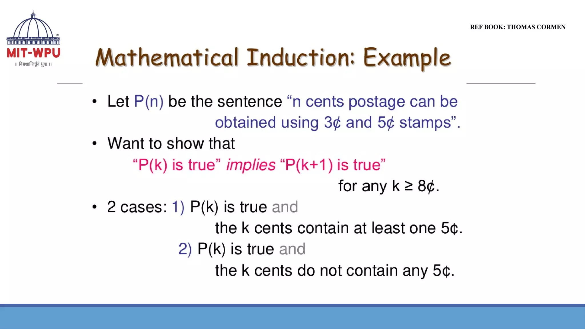 REF BOOK: THOMAS CORMEN
 