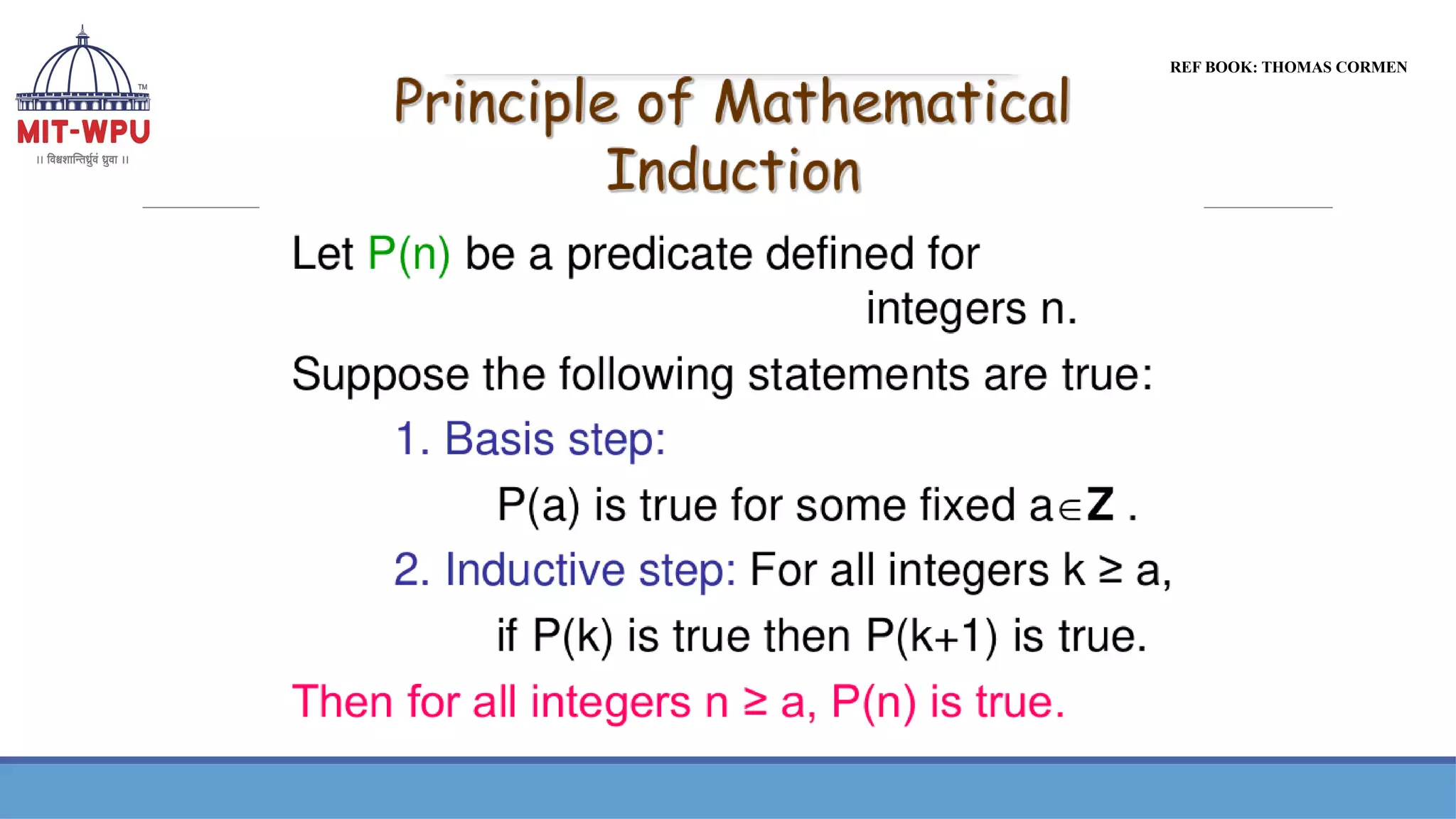 REF BOOK: THOMAS CORMEN
 