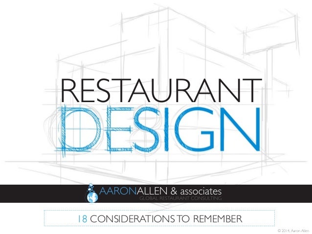 Restaurant Design Plan Pdf : Restaurant design considerations to remember