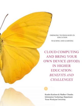 EMERGING TECHNOLOGIES IN EDUCATION | PDF