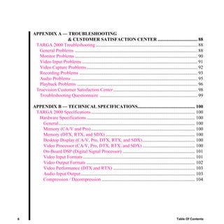 Targa Manual | PDF