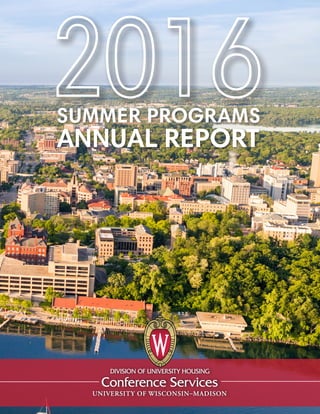 SUMMER PROGRAMS
ANNUAL REPORT
 