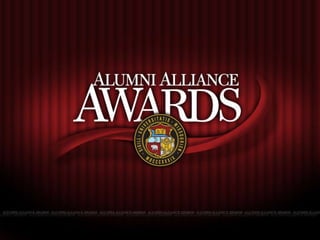 Alumni Alliance Awards Presentation 2010