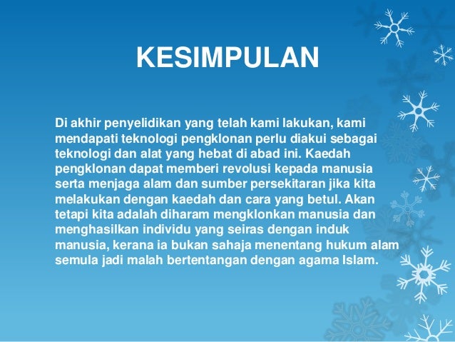 Aa203 Penglklonan Manusia Haiwan Dan Tumbuhan Menurut Pandangan I