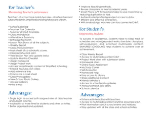 SimplifiedSchooling- Catelog