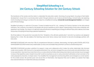 SimplifiedSchooling- Catelog