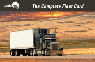 The Complete Fleet Card
 