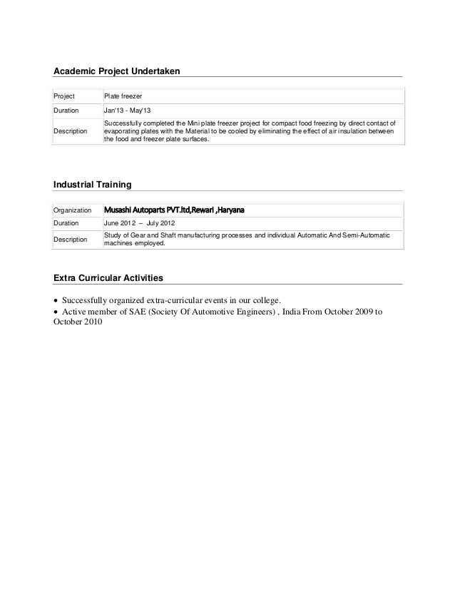 resume for quality engineer