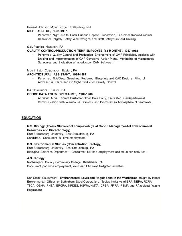 law prevention manager resume