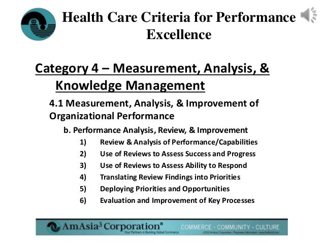 Amasia3 World Class Healthcare Part Iv Measurement Analysis Knowle