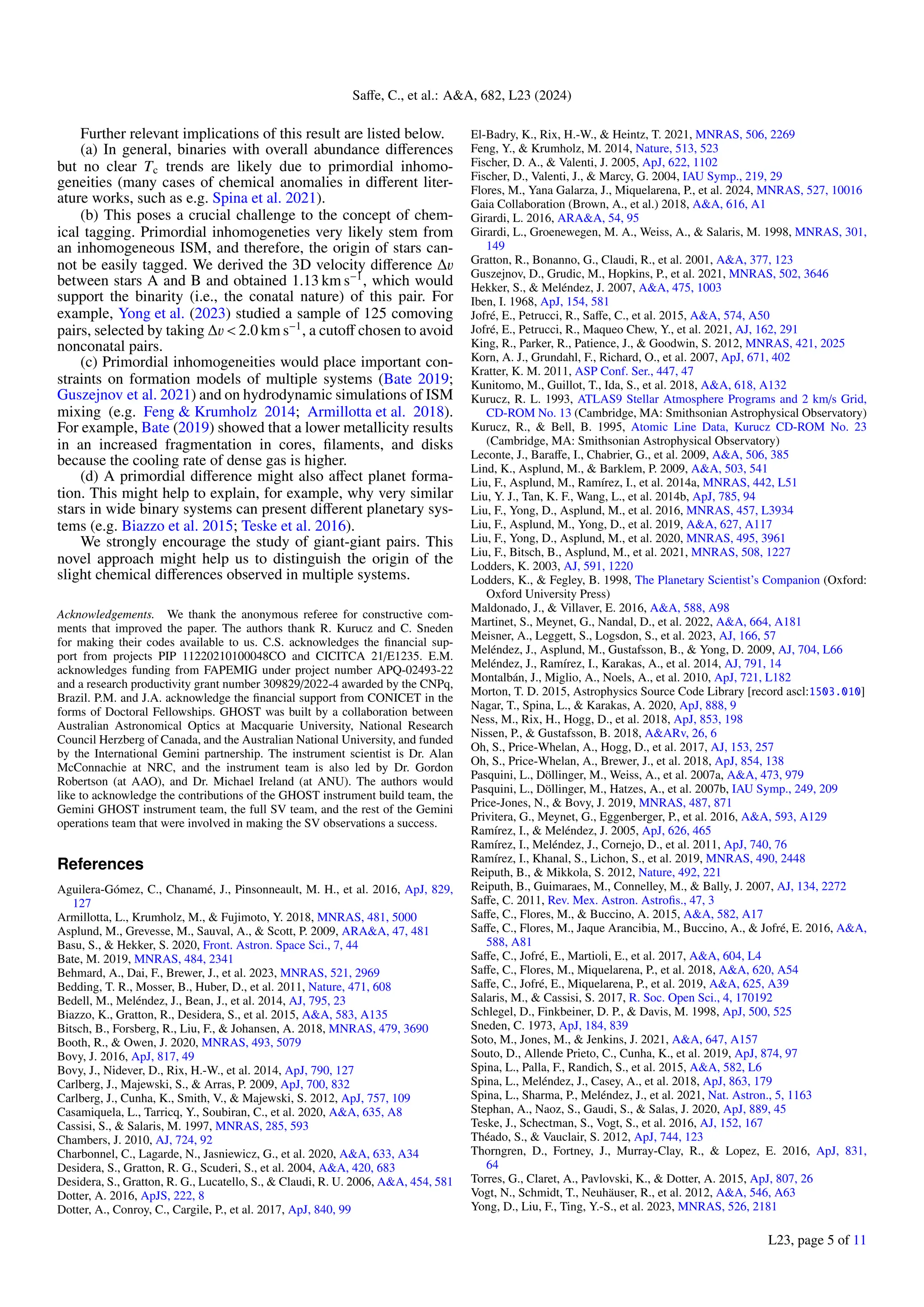 Disentangling the origin of chemical differences using GHOST | PDF