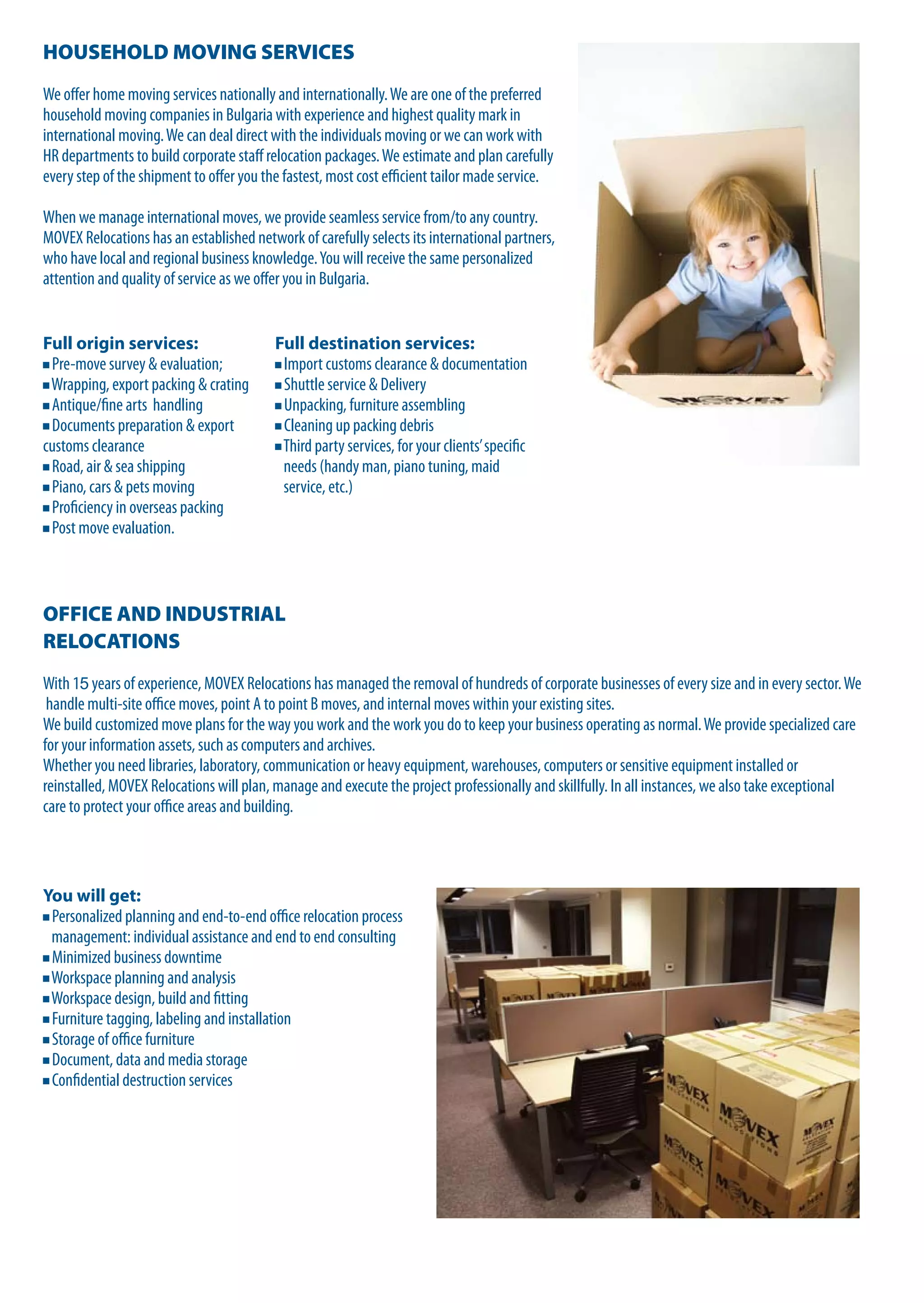 Movex Relocations 15th | PDF