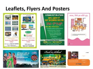 Leaflets, Flyers And Posters  