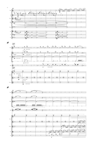 °
¢
°
¢
°
¢
{
°
¢
°
¢
°
¢
{
°
¢
°
¢
Picc.
I
Fl.
II
B. Cl.
I
Bsn.
II
Cbsn.
Vla.
Vc.
Cb.
mp
220
mp
Picc.
Perc.
Hp.
Vln. I
Vln. II
p sound of nature
227
pp sound of nature
pp sound of nature
p sound of nature
p (sound of nature)
p sound of nature
227
pp sound of nature
pp sound of nature
Picc.
Perc.
Hp.
Vln. I
Vln. II
Vla.
Vc.
236
p
p
p
p
& ∑ ∑ ∑ ∑
solo . . . . .
&
. solo
. .
.
.
.
.
.
∑
∑ ∑
& ∑ ∑ ∑ ∑ ∑ ∑
B
<#> # ∑
? ∑
B ∑
? ∑
? ∑
&
. . . .
∑
. . . . . . . . . . . . . . . . .
& ∑
Xylophone
∑
&
arco
Crotales
/ ∑
Castanets
∑ ∑
& ∑ ∑ ∑
”“ ”“
&
solo
”“
&
con sord.
gli altri
& ∑
con sord.
&
. . ∑ ∑ ∑ ∑ ∑
& ∑ ∑ ∑ ∑ ∑
&
/ ∑ ∑ ∑ ∑ ∑
&
b
“: ;
∑ ∑ ∑ ∑ ∑
&
”“
&
> > .
&
>
> > > > > .
B ∑ ∑ ∑
> > > > > > > > > .
? ∑ ∑ ∑
o o o
‰™ œ# œ œ ™ œ œ œ ™ œ# œ œ ™ œ œ œ ™ œ œ œ ™ œb œ
‰™
œ
‰
œ# œ
Œ™
œ ™ œ œ
‰™
œ
J ‰ ‰ ‰™
œ# œ œ ™j ‰™
œ# œ œ
‰™
‰ ‰™
œ# œ œ ™j ‰™
œ# œ œ
‰™
‰ ‰™
œ# œ œ ™j ‰™
œ# œ œ
J ‰ ‰ Œ™
œ œ# œ œ ™
˙ ™
˙ ™
˙ ™
˙ ™
˙ ™
˙ ™
˙ ™
˙ ™
˙ ™
˙ ™
˙ ™
˙ ™
˙ ™ ˙ ™ ˙ ™ ˙ ™ ˙ ™ ˙ ™
œ œ œ œ ™ œ# œ œ œ ™ ˙ ™ ˙ ™ œ# œ œ œ ™ ˙ ™
˙<#> ™ œ# œ œ œ ™ ˙ ™ ˙ ™ œ# œ œ œ ™ ˙ ™
˙ ™ œ# œ œ œ ™ ˙ ™ ˙ ™ œ# œ œ œ ™ ˙ ™
œb
J ‰ ‰ Œ™ ‰
œ
J ‰
œj œ
J ‰ ‰ Œ™
œ
J ‰
œ
J Œ
œj œ
J Œ™ œj œ
J ‰
œj œ
J Œ™ Œ
œj œ
J ‰
œj œ
J ‰ ‰
œj œ
J ‰ Œ
œj
œb jœ
J
œ œ
J Œ™
‰
œ
J ‰
œj œ
J ‰ ‰ Œ™
œ
J ‰ ‰ Œ
œj œ
J Œ™ ‰ ‰
œj œ
J Œ™ Œ
œj œ
J Œ™ ‰ œj œ
J ‰ Œ œj
œb jœ
J
œ œ
J Œ™
˙b ™ ˙ ™ ˙ ™ ˙ ™ ˙ ™ ˙ ™ ˙ ™ ˙ ™ ˙ ™
‰ œ
j
‰ œ
j
‰ ‰ Œ™ ‰ ‰ œ
j
œ
j
‰ ‰ Œ™ Œ™ ‰ œ
j
‰ Œ™ ‰ ‰ œ
j
œ œ œ œ œ Œ™
Œ™ ‰ ‰
œ
J ‰ ‰
œœ
J Œ™
œœ
J ‰
œœ
J Œ™ Œ
œœ
J ‰
œœœ
J ‰ Œ™ ‰ ‰
œœœ
J
œœœœb œ
J Œ™
ææ
˙b ™
ææ
˙b ™
ææ
˙b ™
ææ
˙b ™
ææ
˙b ™
ææ
˙b ™
ææ
˙b ™
ææ
˙b ™
ææ
˙b ™
Œ™ Oœbb ™™ Œ™ Oœbb ™™ Œ™ Oœbb ™™ Œ™ Oœbb ™™ Œ™ Oœbb ™™ Œ™ Oœbb ™™ Œ™ Oœbb ™™ Œ™ Oœbb ™™ Œ™ Oœbb ™™
O˙ ™™ O˙ ™™ O˙ ™™ O˙ ™™ O˙ ™™ O˙ ™™ O˙ ™™ O˙ ™™
‰ œb j œ œ ™
œ
J ‰ ‰ ‰ œb j œ œ ™
œ
J ‰ ‰
‰ œb j œ œ ™
œ
J ‰ ‰ ‰ œb j œ œ ™
œ
J ‰ ‰
˙<b> ™ ˙ ™ ˙ ™ ˙ ™ ˙ ™ ˙ ™ ˙ ™ ˙ ™
‰ œ œ œ œ œ œ œ œ œ œ œ
j
‰ ‰ ‰ œ œ œ œ œ œ œ œ œ œ œ
j
‰ ‰
‰
œœœœb œœœœ ™™™™
œ
J ‰ ‰ ‰ œœœœœ œœœœ ™™™™
œ ™ œ
J ‰ ‰
ææ
˙b ™
ææ
˙b ™
ææ
˙b ™
ææ
˙b ™
ææ
˙b ™
ææ
˙b ™
ææ
˙b ™
ææ
˙b ™
Œ™ Oœbb ™™ Œ™ Oœbb ™™ Œ™ Oœbb ™™ Œ™ Oœbb ™™ Œ™ Oœbb ™™ Œ™ Oœbb ™™ Œ™ Oœbb ™™ œ ™ œb œ œ ™ œ œ
O˙ ™
™ O˙ ™
™ O˙ ™
™ O˙ ™
™ O˙ ™
™ œb ™ œ œ œ ™ œ œ œ ™ œ œ œb ™ œ œ œ ™ œb œ œ ™ œ œn
Œ™ œ ™ œb œ œb ™ œ œ œ ™ œn œ œb ™ œ œ œ ™ œ œ œ ™ œ œn œb ™ œ œ œ ™ œb œ œ ™ œ œn
Œ™ Œ
œ
J Œ
œb
J Œ
œ#
J
˙ ™ ˙ ™ ˙ ™
=
=
30
 