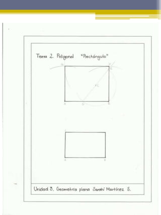 Poligonal. Geometría plana
