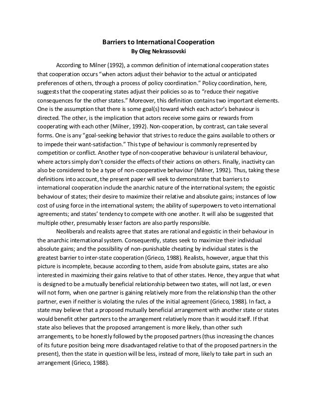 Global cooperation meaning picture