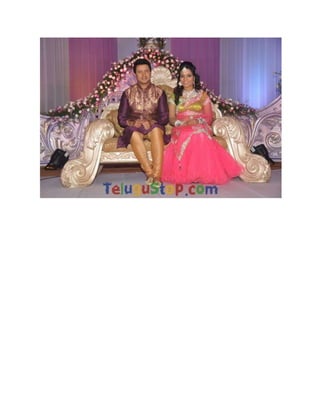 Hero Raja-Amritha Wedding Reception Photos 