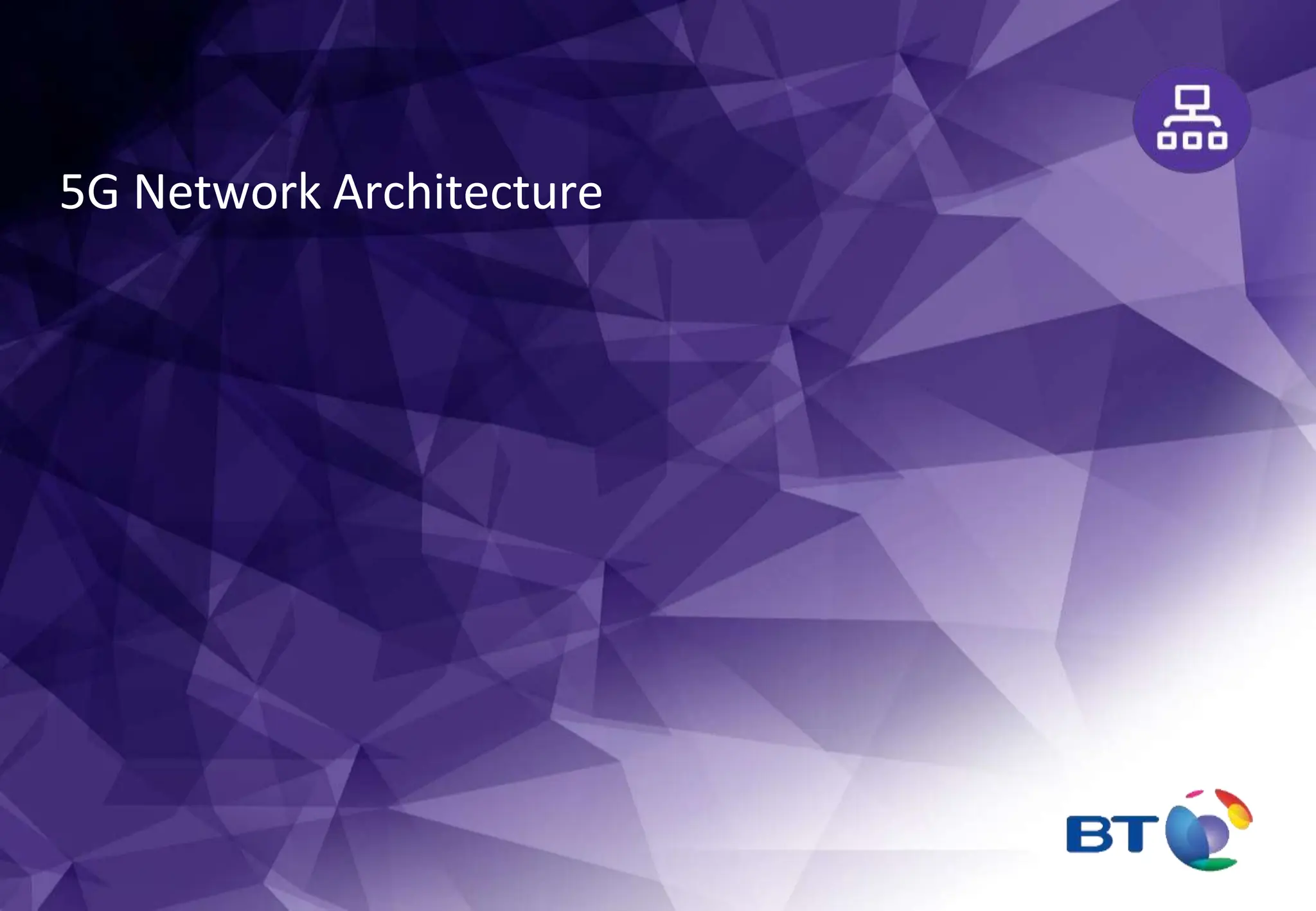 5G Network Architecture
 