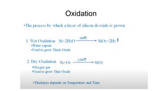 Oxidation
 