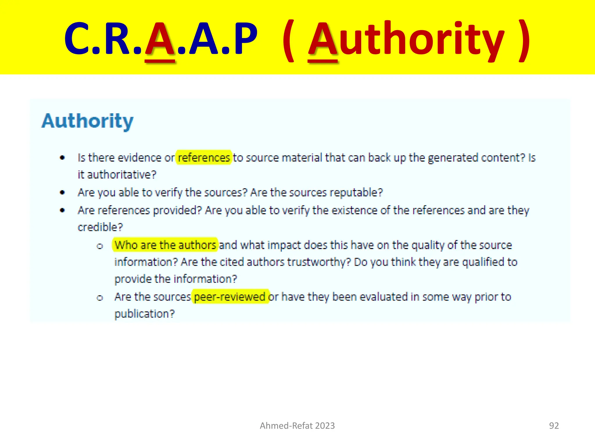 C.R.A.A.P ( Authority )
Ahmed-Refat 2023 92
 