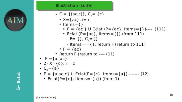Aaa ped-18-Unsupervised Learning: Association Rule Learning