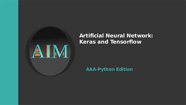 neural network keras python