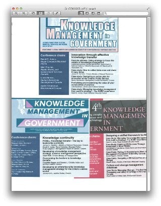 Knowledge Management (KM): Examples of qualifications