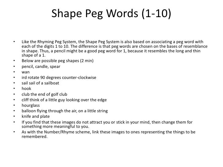 z egg rhyme with words that 115 Aaa memory tips z egg rhyme with words that 115 Aaa memory tips