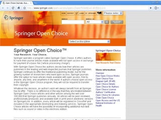 Access and Availability of Research Results: Pathways to Accessibility
