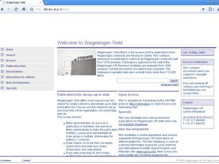 Access and Availability of Research Results: Pathways to Accessibility