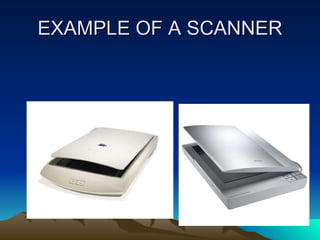 EXAMPLE OF A SCANNER 