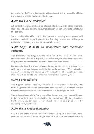 Augmented Reality in Education: How AR is Shaping the Future of ...